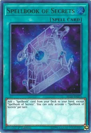 Spellbook of Secrets BLLR-EN075 Yu-Gi-Oh card from Battles of Legend: Light's Revenge