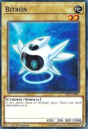 Bitron YS17-EN001 Yu-Gi-Oh card from Starter Deck: Link Strike