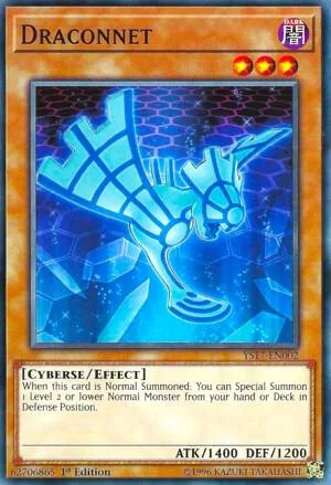 Draconnet YS17-EN002 Yu-Gi-Oh card from Starter Deck: Link Strike