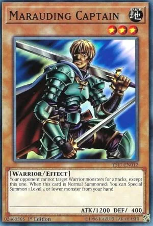 Marauding Captain YS17-EN012 Yu-Gi-Oh card from Starter Deck: Link Strike