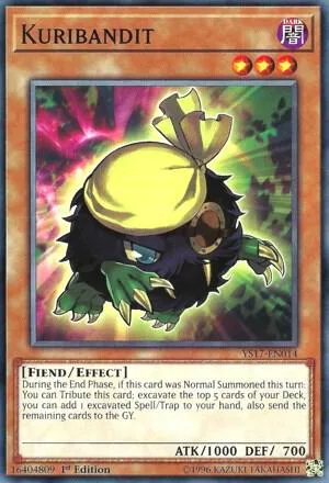 Kuribandit YS17-EN014 Yu-Gi-Oh card from Starter Deck: Link Strike