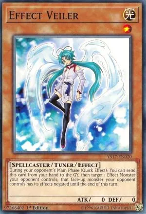 Effect Veiler YS17-EN020 Yu-Gi-Oh card from Starter Deck: Link Strike