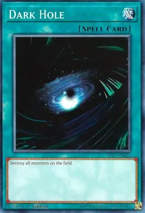 Dark Hole YS17-EN023 Yu-Gi-Oh card from Starter Deck: Link Strike