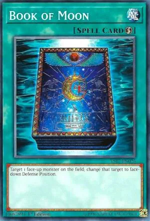 Book of Moon YS17-EN025 Yu-Gi-Oh card from Starter Deck: Link Strike