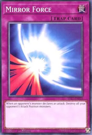 Mirror Force YS17-EN034 Yu-Gi-Oh card from Starter Deck: Link Strike