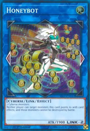 Honeybot YS17-EN042 Yu-Gi-Oh card from Starter Deck: Link Strike