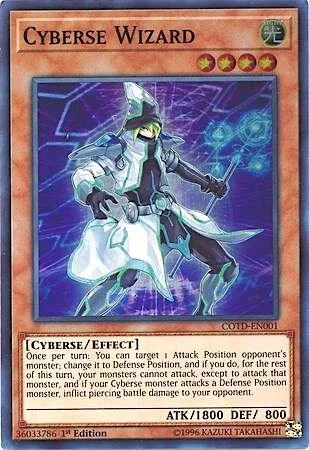 Cyberse Wizard COTD-EN001 Unlimited Yu-Gi-Oh card from Code of the Duelist