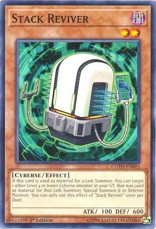 Stack Reviver COTD-EN003 Yu-Gi-Oh card from Code of the Duelist