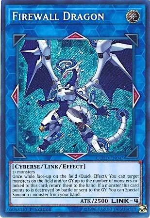 Firewall Dragon COTD-EN043 Unlimited Yu-Gi-Oh card from Code of the Duelist