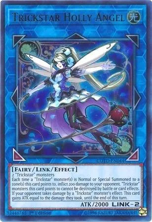 Trickstar Holly Angel COTD-EN044 Unlimited Yu-Gi-Oh card from Code of the Duelist