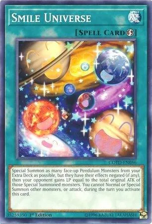 Smile Universe COTD-EN056 Unlimited Yu-Gi-Oh card from Code of the Duelist
