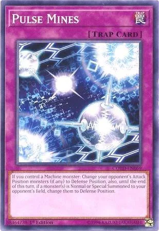 Pulse Mines COTD-EN069 Yu-Gi-Oh card from Code of the Duelist