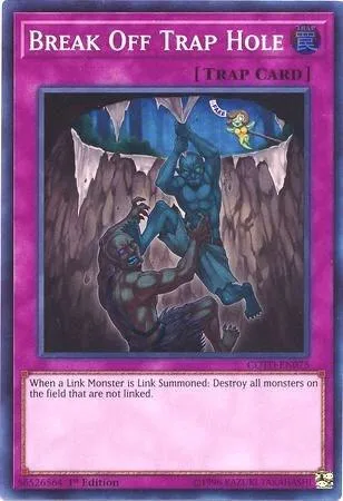 Break Off Trap Hole COTD-EN075 1st Edition Yu-Gi-Oh card from Code of the Duelist