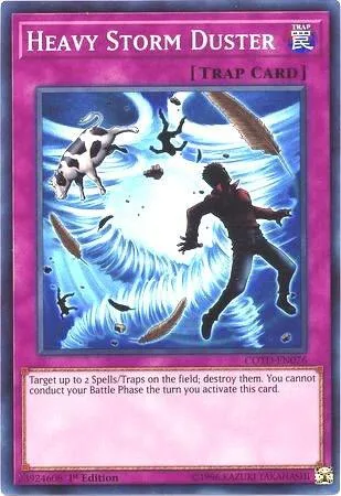 Heavy Storm Duster COTD-EN076 Unlimited Yu-Gi-Oh card from Code of the Duelist