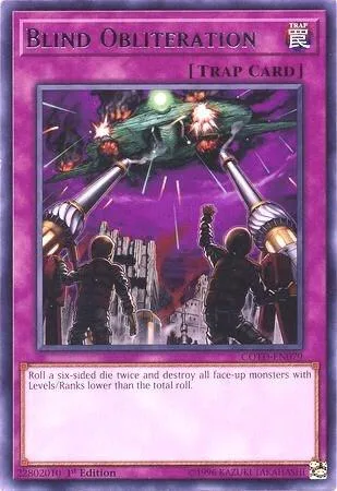 Blind Obliteration COTD-EN079 1st Edition Yu-Gi-Oh card from Code of the Duelist