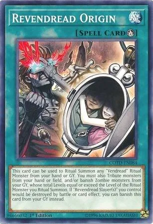 Revendread Origin COTD-EN084 1st Edition Yu-Gi-Oh card from Code of the Duelist
