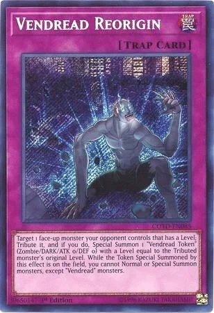 Vendread Reorigin COTD-EN085 1st Edition Yu-Gi-Oh card from Code of the Duelist