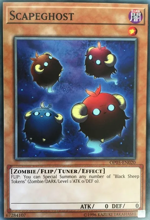 Scapeghost OP05-EN020 Yu-Gi-Oh card from OTS Tournament Pack 5