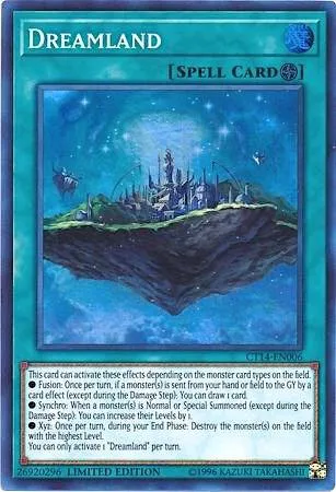 Dreamland CT14-EN006 Yu-Gi-Oh card from 2017 Mega-Tins