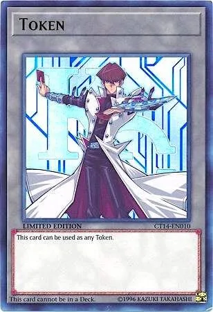Token: Kaiba CT14-EN010 Yu-Gi-Oh card from 2017 Mega-Tins