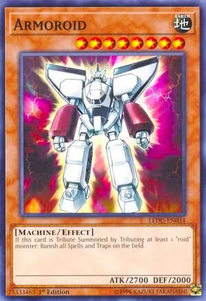 Armoroid LEDU-EN034 Yu-Gi-Oh card from Legendary Duelists