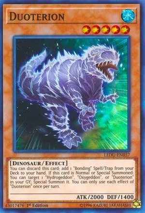 Duoterion LEDU-EN037 Yu-Gi-Oh card from Legendary Duelists