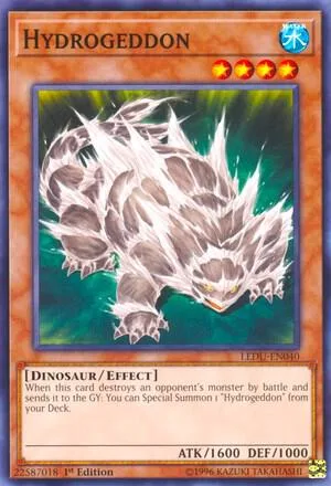 Hydrogeddon LEDU-EN040 Yu-Gi-Oh card from Legendary Duelists