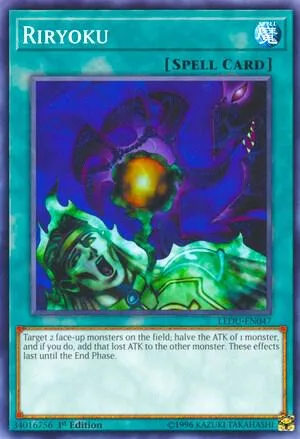 Riryoku LEDU-EN047 Yu-Gi-Oh card from Legendary Duelists