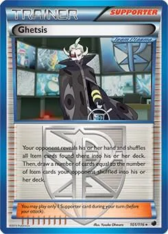 Ghetsis - 101/116 BW Plasma Freeze #101/116 Pokémon card from Deck Exclusives