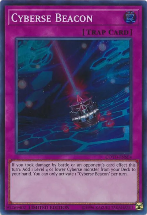 Cyberse Beacon COTD-ENSE4 Yu-Gi-Oh card from Code of the Duelist