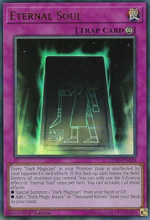 Eternal Soul LEDD-ENA28 LEDD 1st Edition Yu-Gi-Oh card from Legendary Dragon Decks