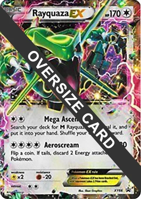 Rayquaza EX #XY66 Holofoil Pokémon card from Jumbo Cards