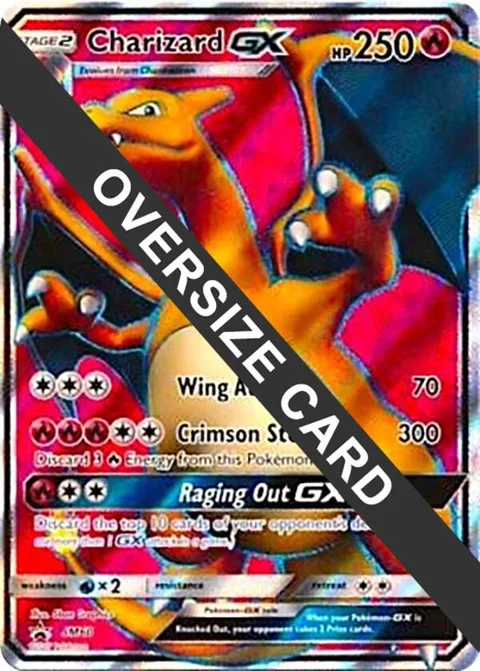 Charizard GX - SM60 SM Black Star Promos #SM60 Holofoil Pokémon card from Jumbo Cards