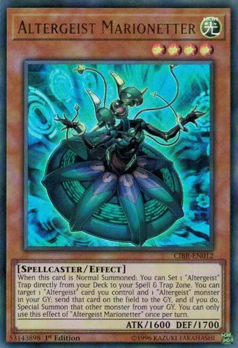 Altergeist Marionetter CIBR-EN012 Unlimited Yu-Gi-Oh card from Circuit Break