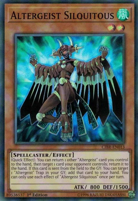 Altergeist Silquitous CIBR-EN013 Unlimited Yu-Gi-Oh card from Circuit Break