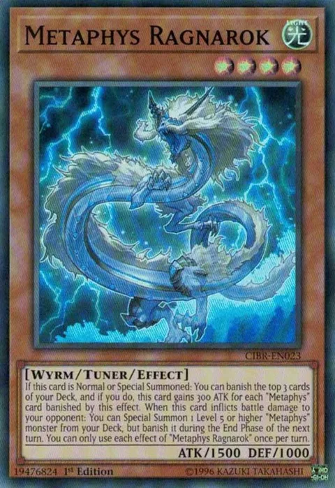Metaphys Ragnarok CIBR-EN023 1st Edition Yu-Gi-Oh card from Circuit Break