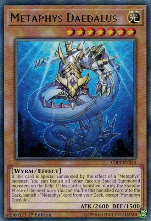 Metaphys Daedalus CIBR-EN024 1st Edition Yu-Gi-Oh card from Circuit Break
