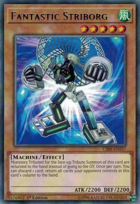Fantastic Striborg CIBR-EN037 Yu-Gi-Oh card from Circuit Break