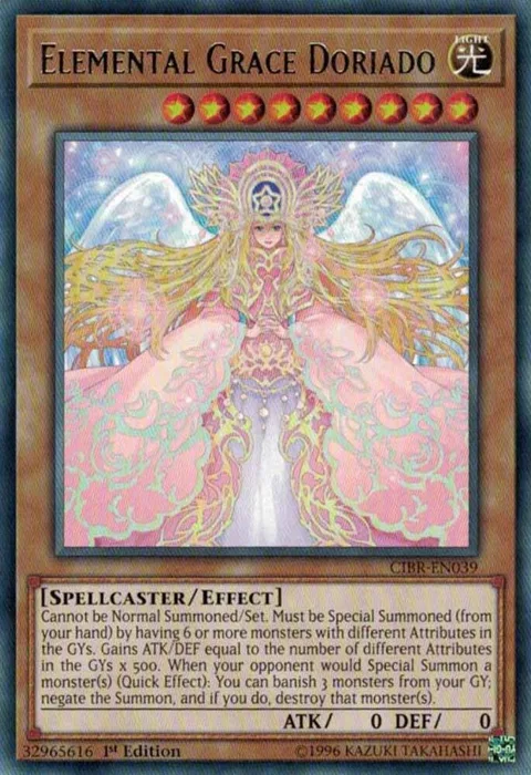 Elemental Grace Doriado CIBR-EN039 Unlimited Yu-Gi-Oh card from Circuit Break