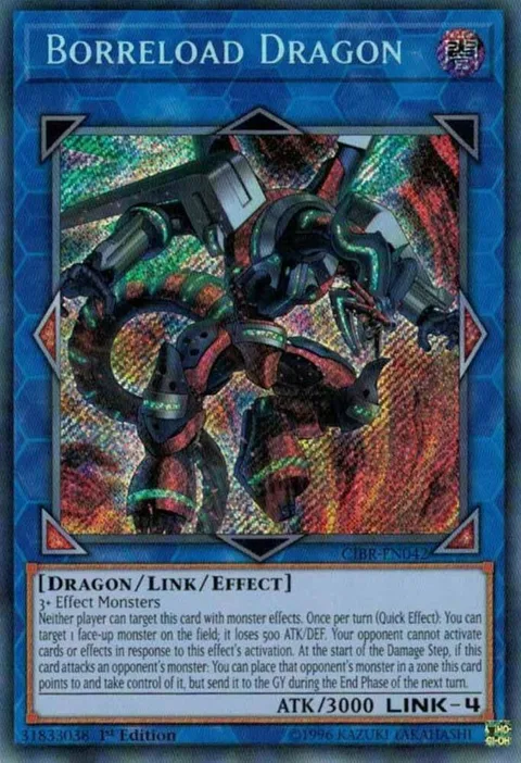 Borreload Dragon CIBR-EN042 Unlimited Yu-Gi-Oh card from Circuit Break