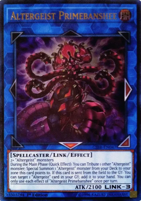 Altergeist Primebanshee CIBR-EN047 Unlimited Yu-Gi-Oh card from Circuit Break