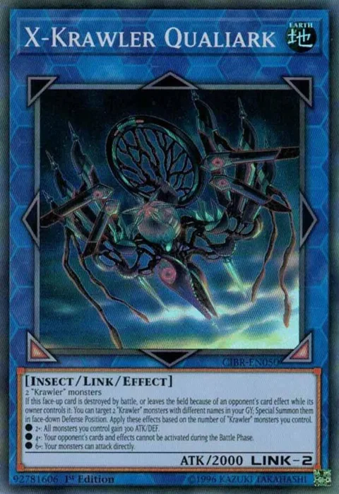 X-Krawler Qualiark CIBR-EN050 Unlimited Yu-Gi-Oh card from Circuit Break
