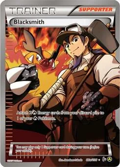 Blacksmith - 88a/106 #088a/106 Holofoil Pokémon card from Alternate Art Promos