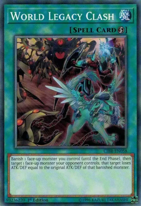 World Legacy Clash CIBR-EN058 1st Edition Yu-Gi-Oh card from Circuit Break