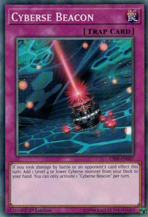 Cyberse Beacon CIBR-EN067 Yu-Gi-Oh card from Circuit Break