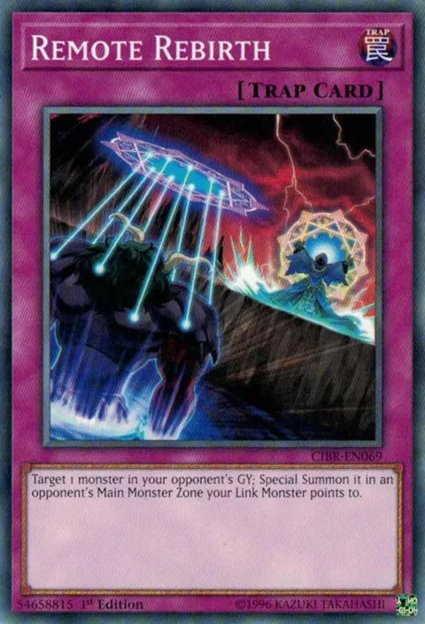 Remote Rebirth CIBR-EN069 Yu-Gi-Oh card from Circuit Break