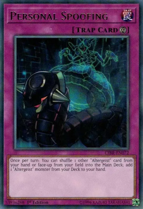 Personal Spoofing CIBR-EN072 Unlimited Yu-Gi-Oh card from Circuit Break