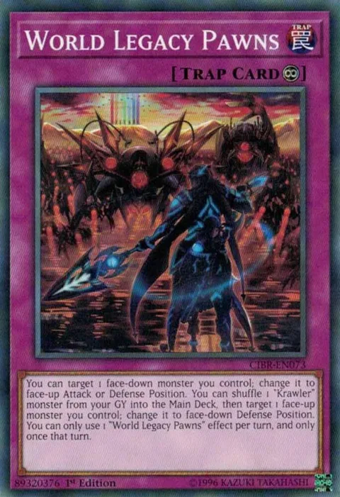 World Legacy Pawns CIBR-EN073 1st Edition Yu-Gi-Oh card from Circuit Break