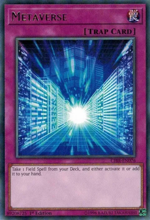 Metaverse CIBR-EN076 1st Edition Yu-Gi-Oh card from Circuit Break
