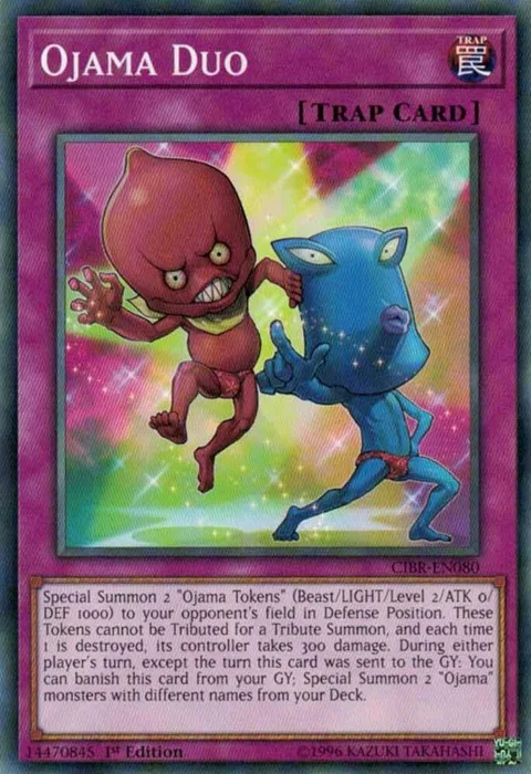 Ojama Duo CIBR-EN080 1st Edition Yu-Gi-Oh card from Circuit Break